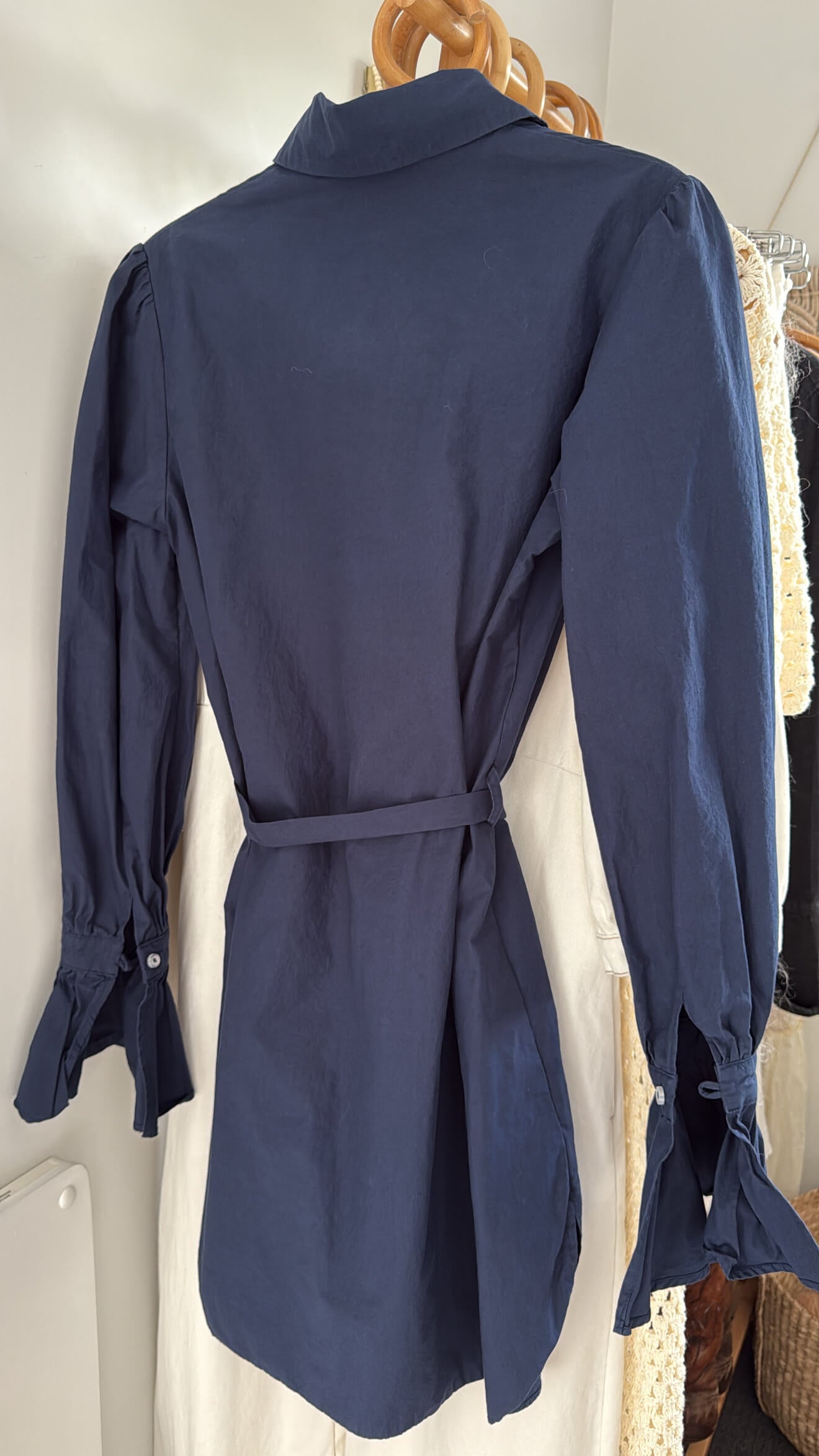 RUBY // Shirt Dress // Navy // Size 8