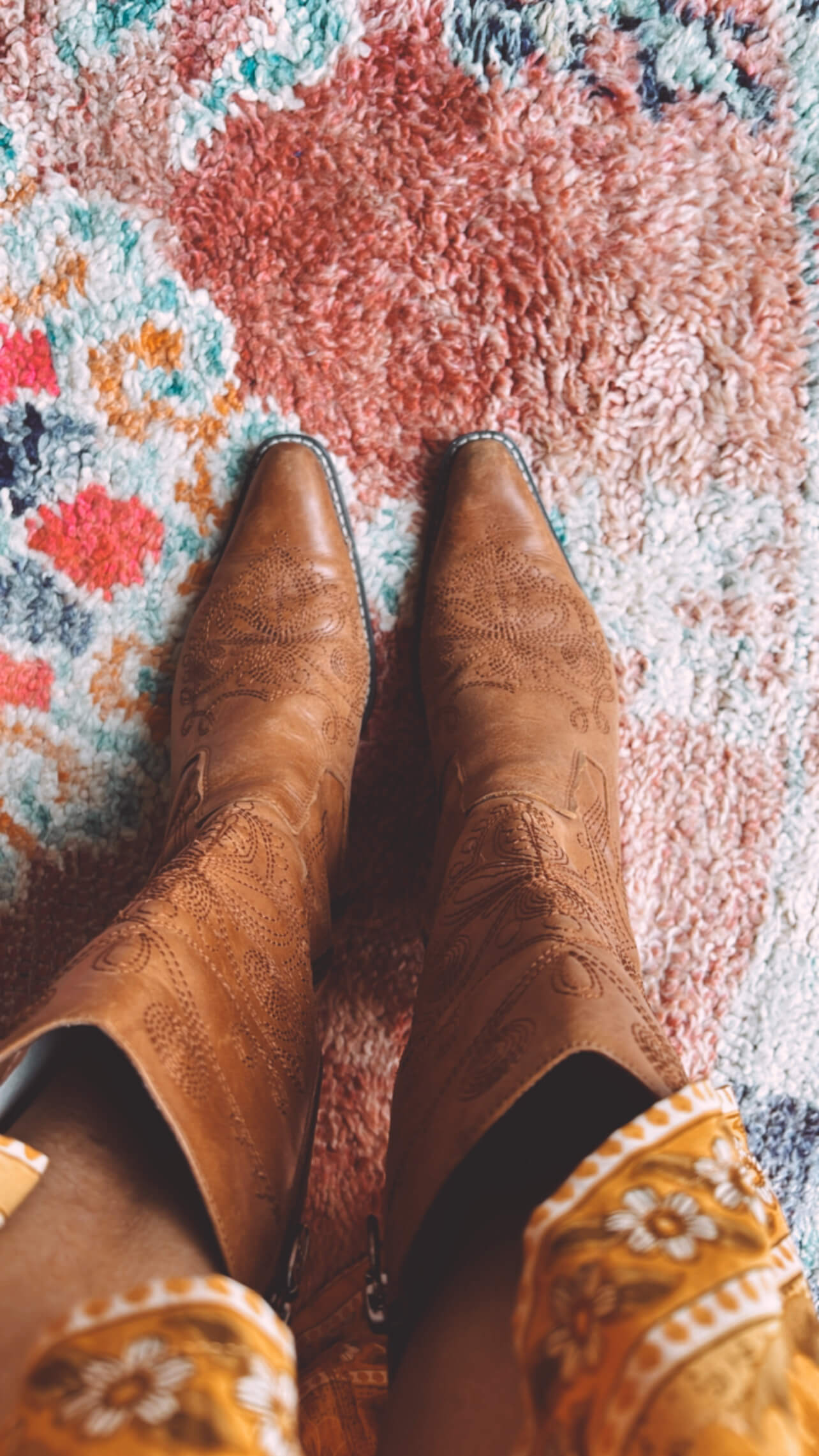 Leather Cowboy Boot // EUR 38