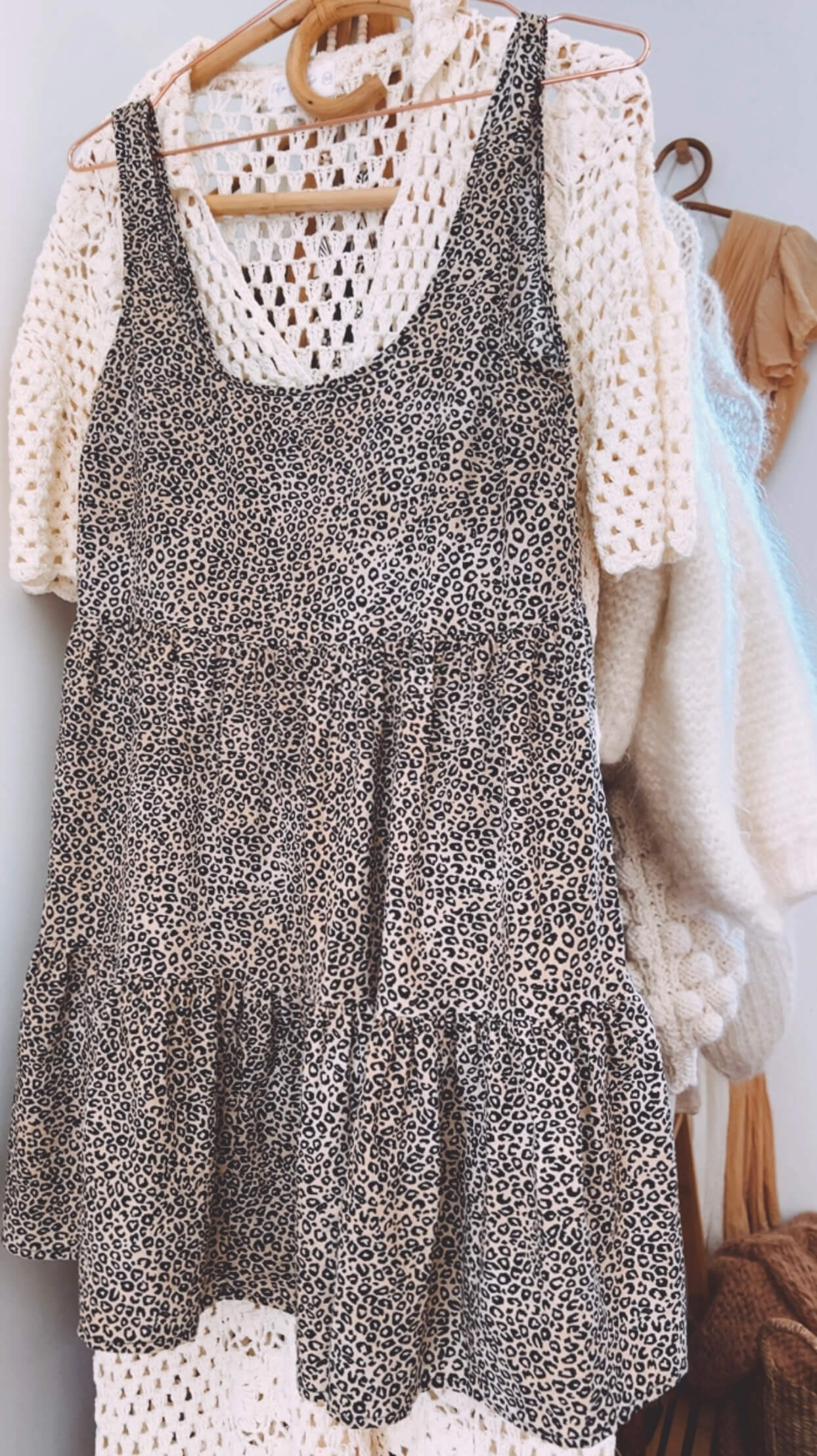 Animal Print Beach Dress // Size 8