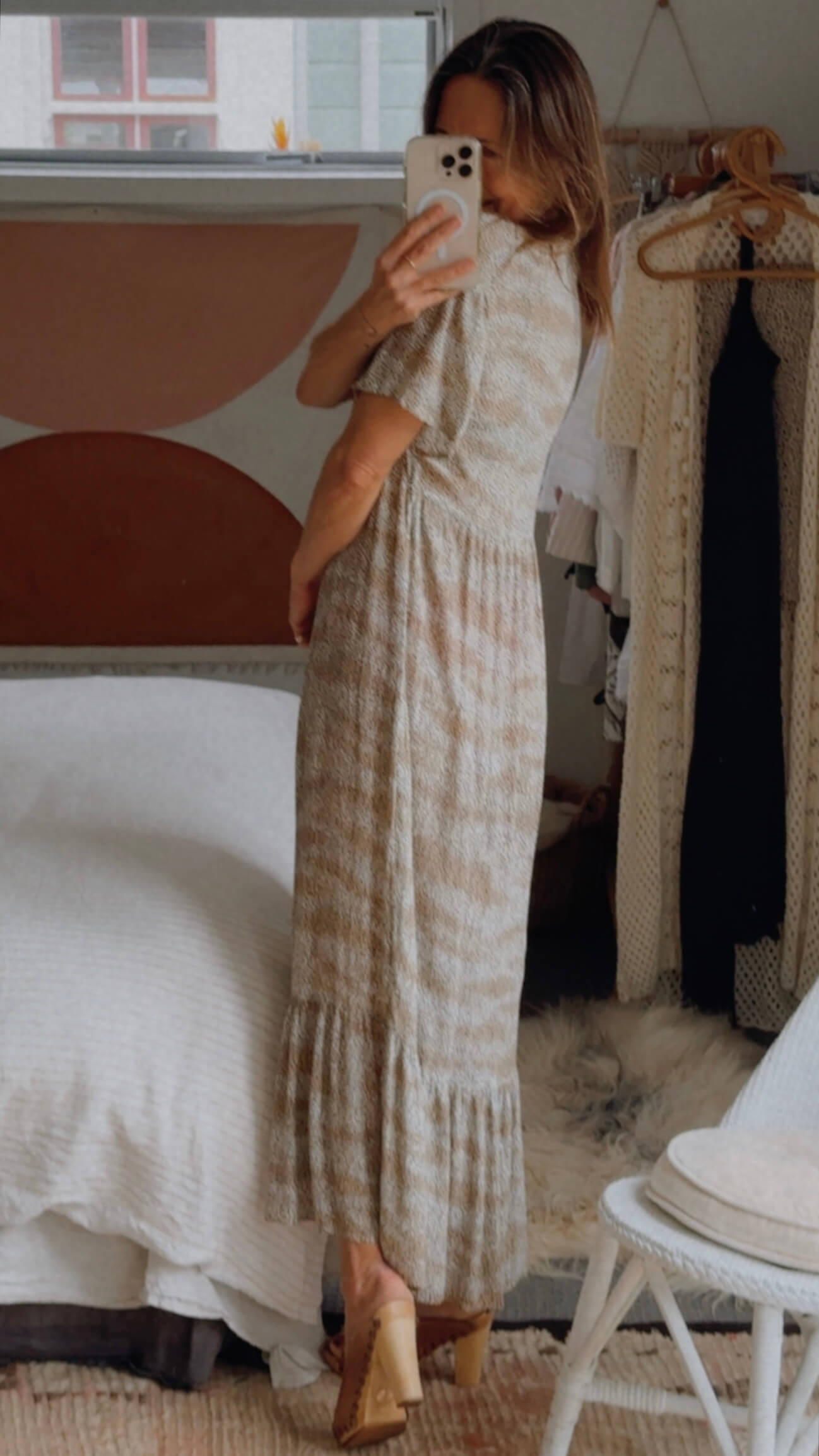 THE HIDDEN WAY // Animal Print Maxi Dress // Size 8