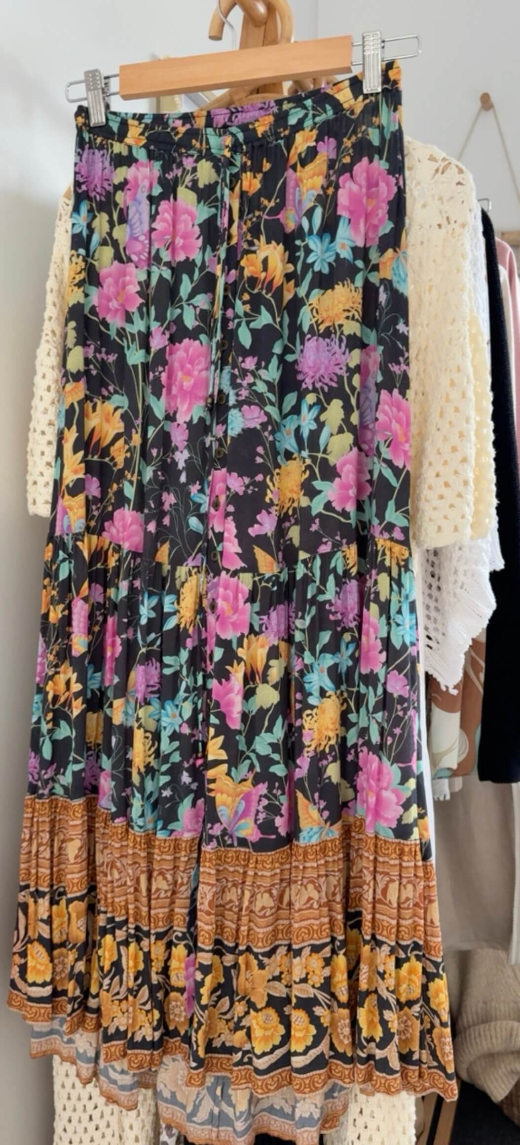SPELL & THE GYPSY COLLECTIVE // Butterfly Midi Skirt // Firefly // Small