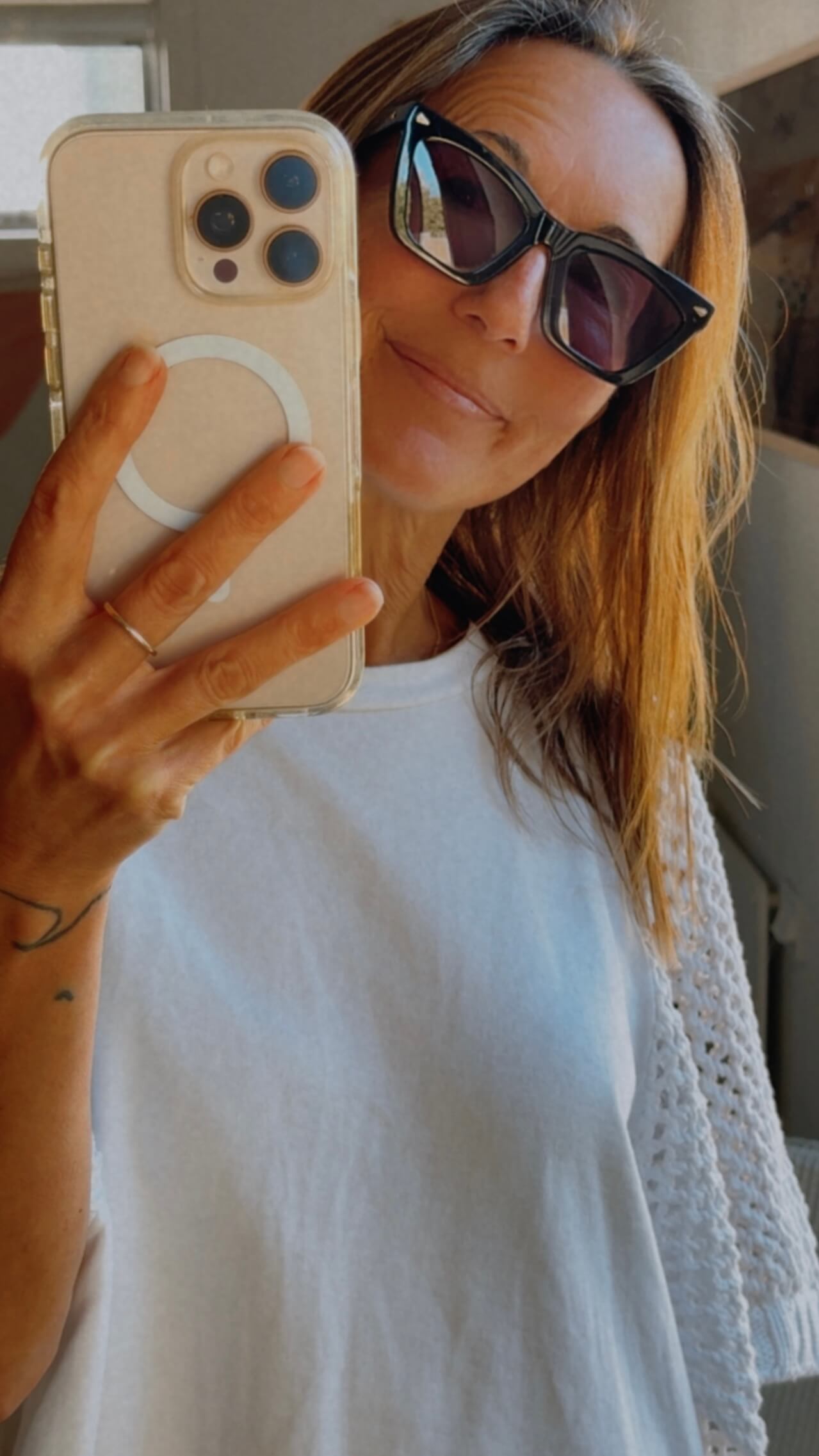 KAREN WALKER // Spellbound Sunglasses // Black