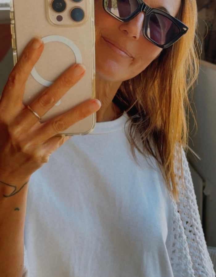 KAREN WALKER // Spellbound Sunglasses // Black