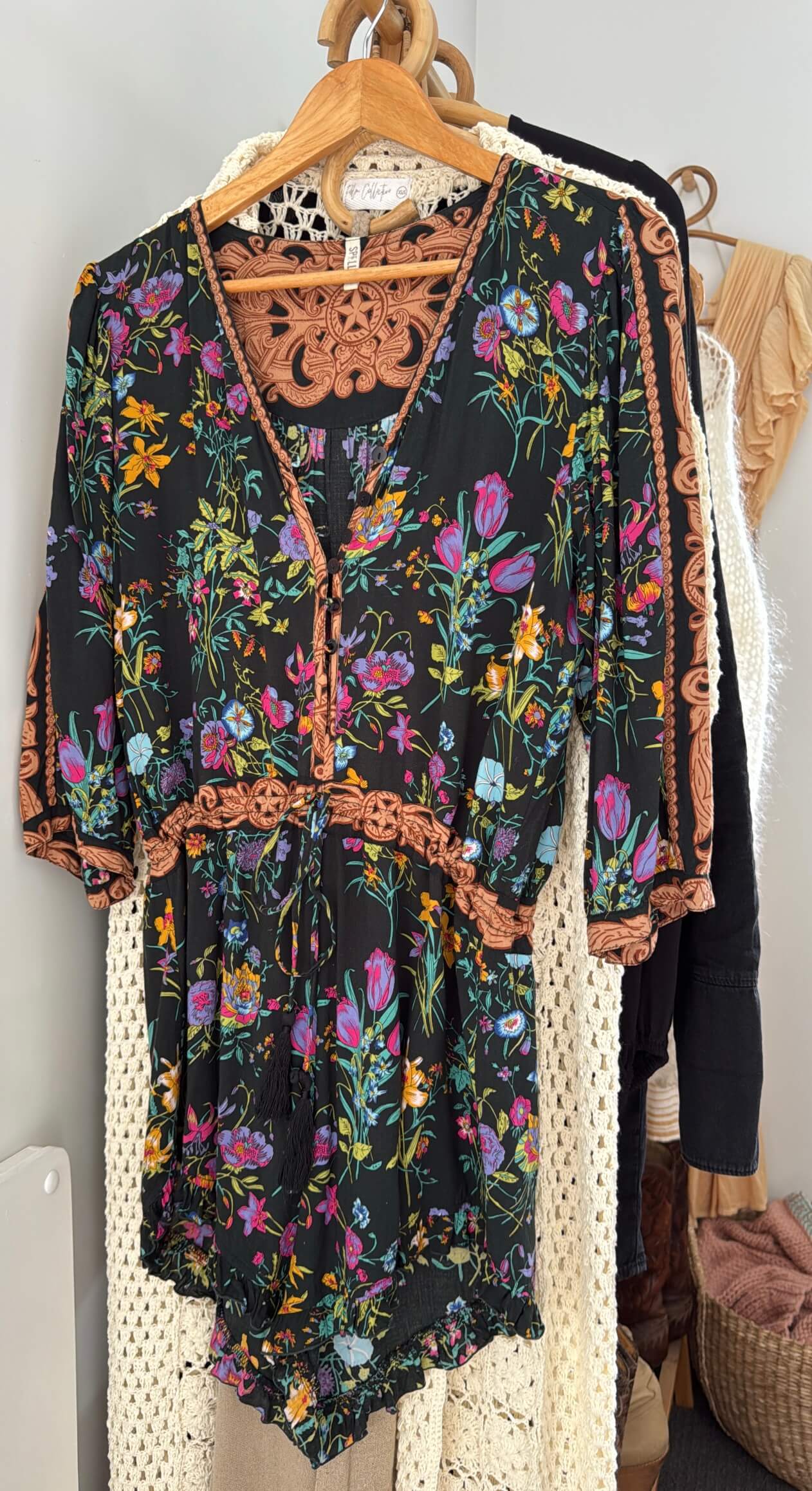 SPELL & THE GYPSY COLLECTIVE // Gypsy Queen Romper // Large (M/L)