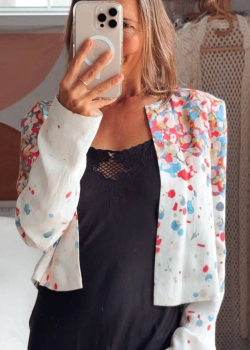 SASS & BIDE // Shake It Up // Silk Cropped Jacket // Size 10