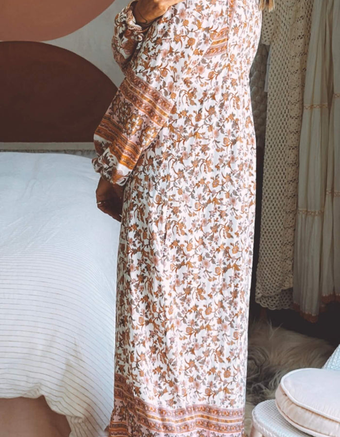 SALTY BRIGHT Boho Maxi Dress // Size 8