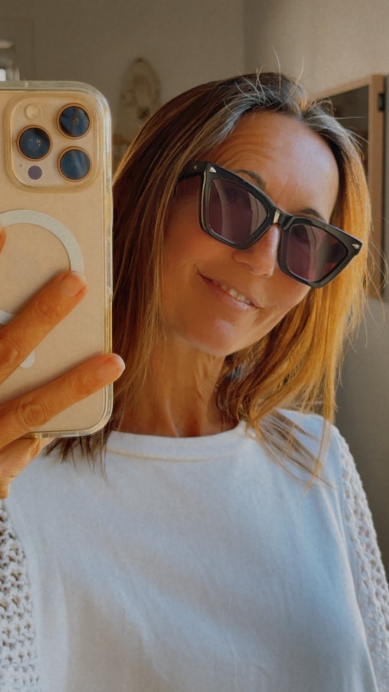 KAREN WALKER // Spellbound Sunglasses // Black