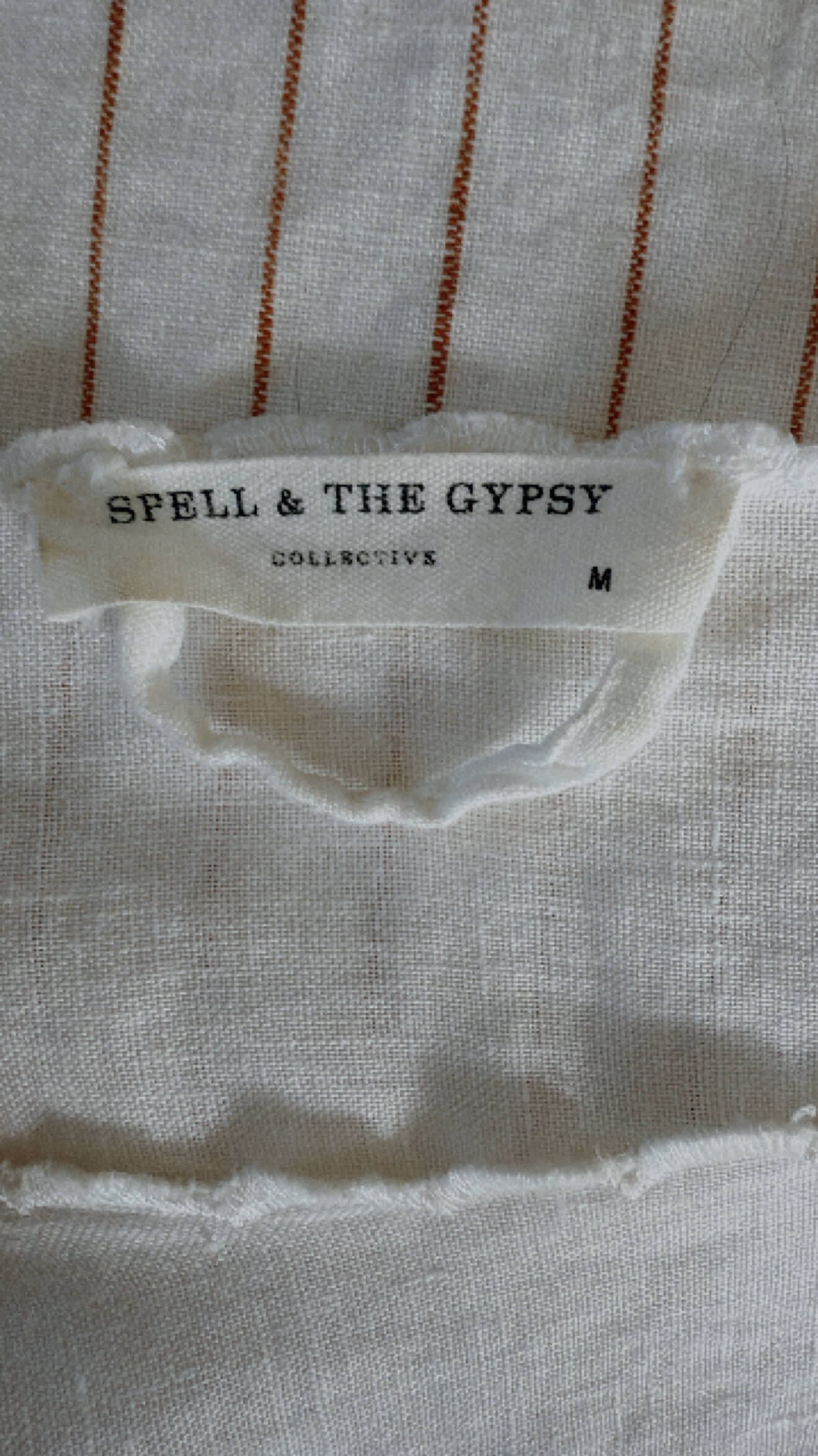 SPELL & THE GYPSY COLLECTIVE // Lala Linen Shift Dress // Medium