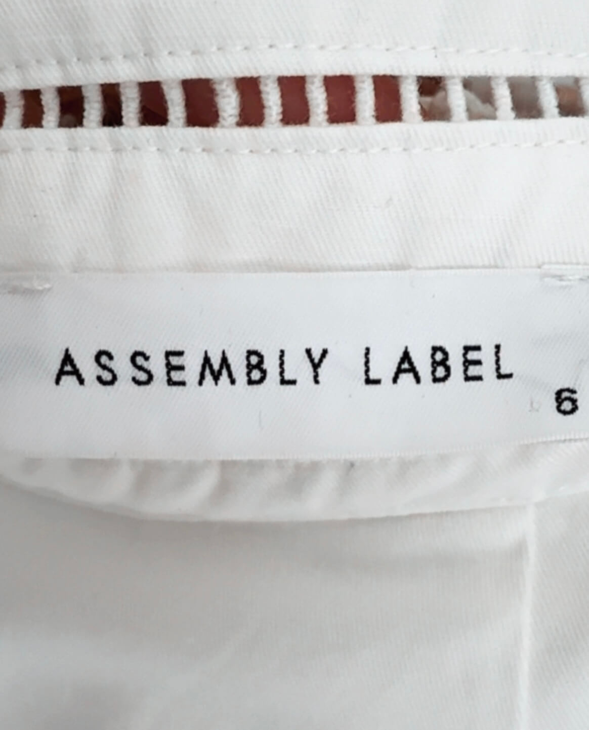 ASSEMBLY LABEL // Cotton/Linen Maxi Skirt // Size 6