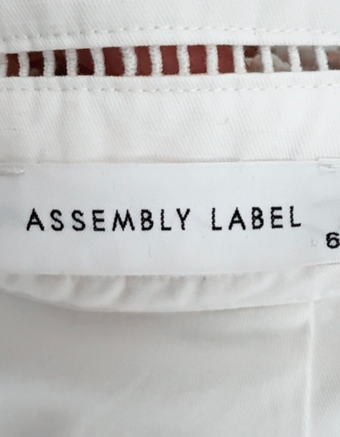 ASSEMBLY LABEL // Cotton/Linen Maxi Skirt // Size 6