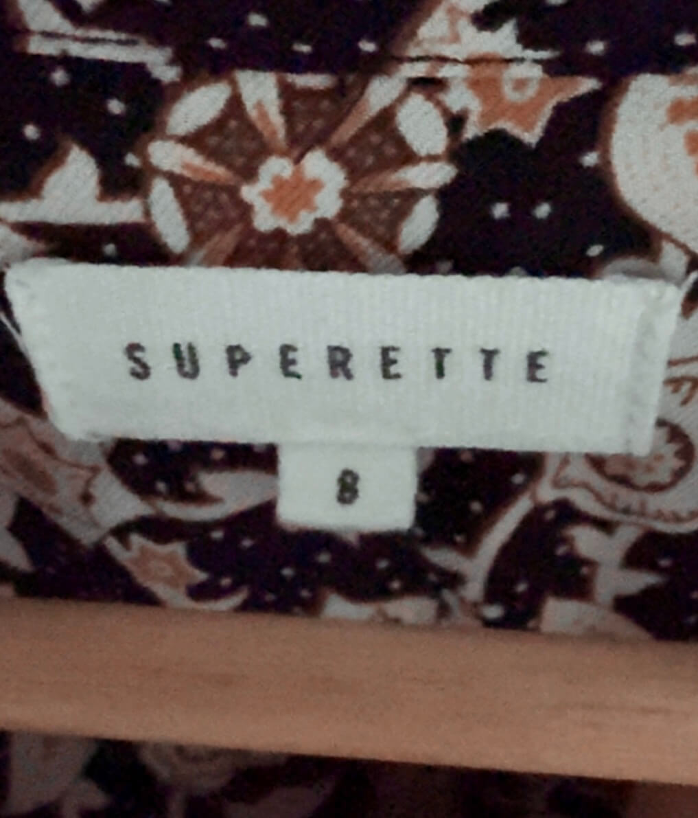 SUPERETTE // Kent Maxi Dress // Size 8/10
