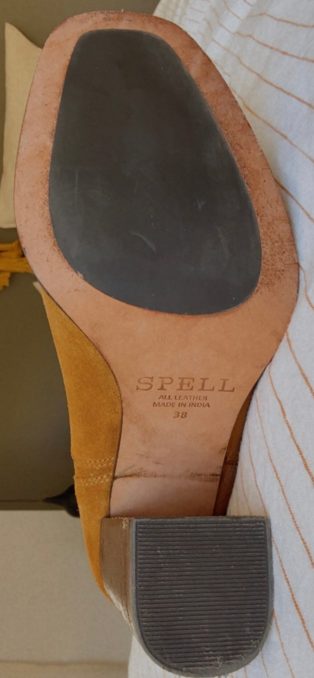 SPELL & THE GYPSY COLLECTIVE  // Cha Cha Slouch Boot - Tan  //  Size 38