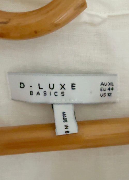 DECJUBA // Linen Shirt Dress // Free Size (AU XL)