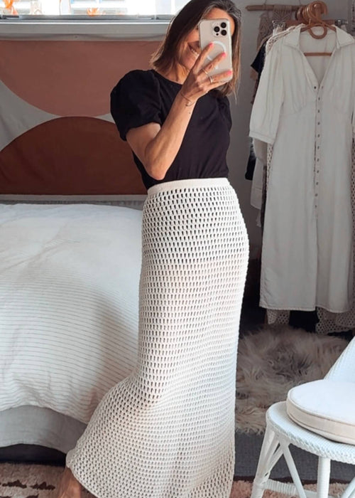 COTTON ON // Crochet Skirt // Large
