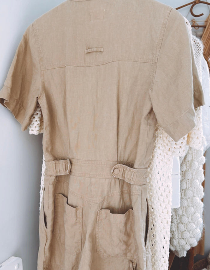 JAG Linen Jumpsuit // XS/XXS