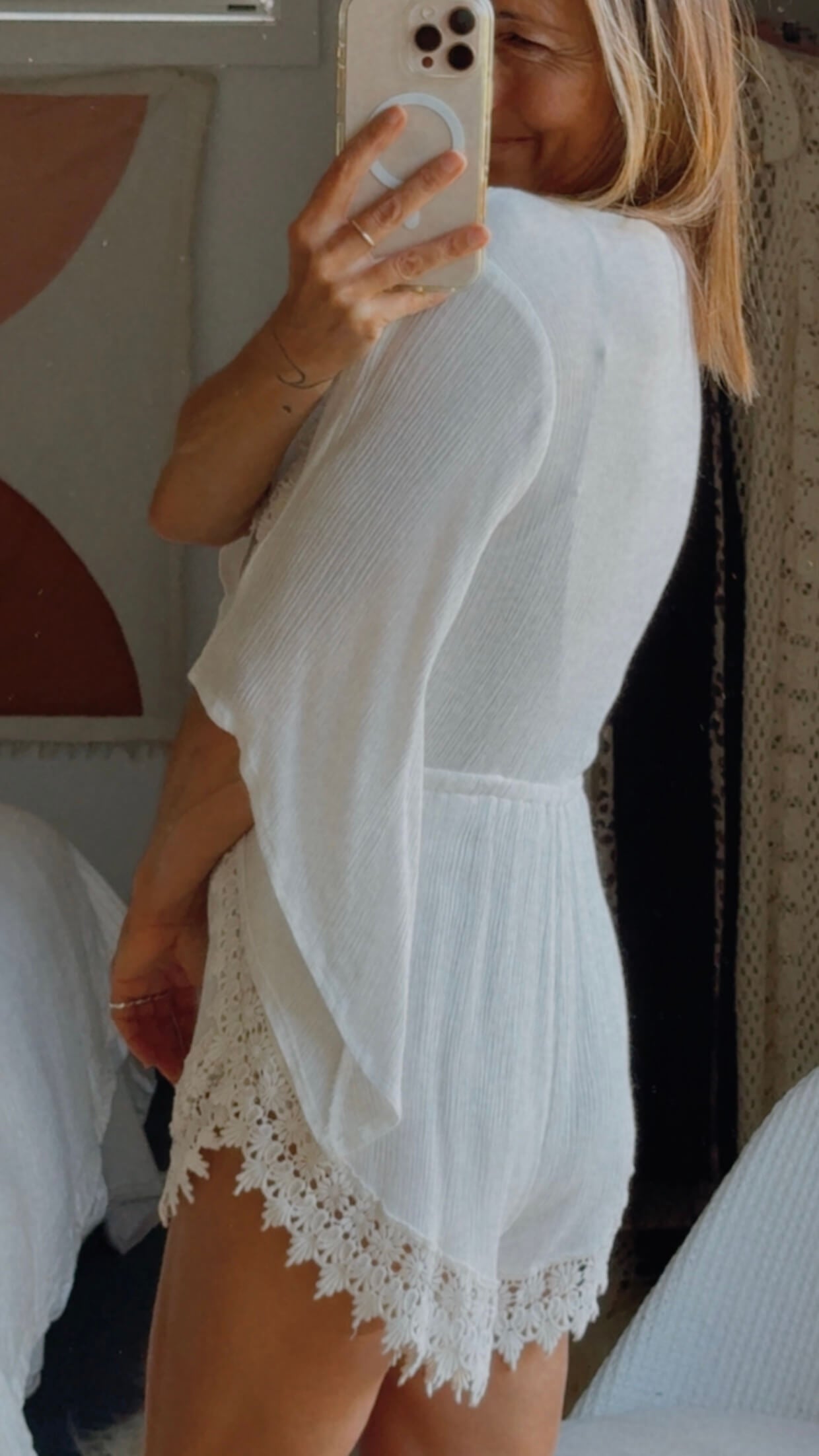 DEBBIE DABBIE // by ANGEL BIBA // Boho Playsuit // Size 6