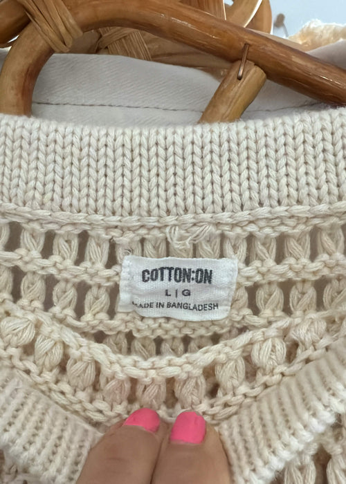 COTTON ON // Crochet Skirt // Large