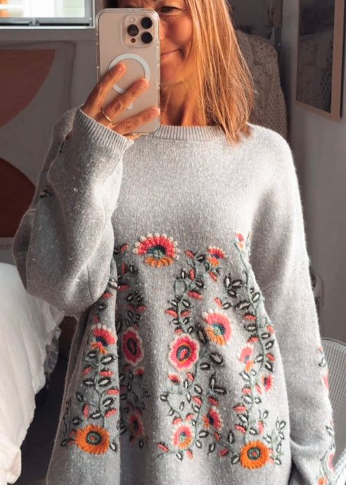 TRELISE COOPER // KILLING ME SOFTLY // FLOWER & SUGAR JERSEY // Large