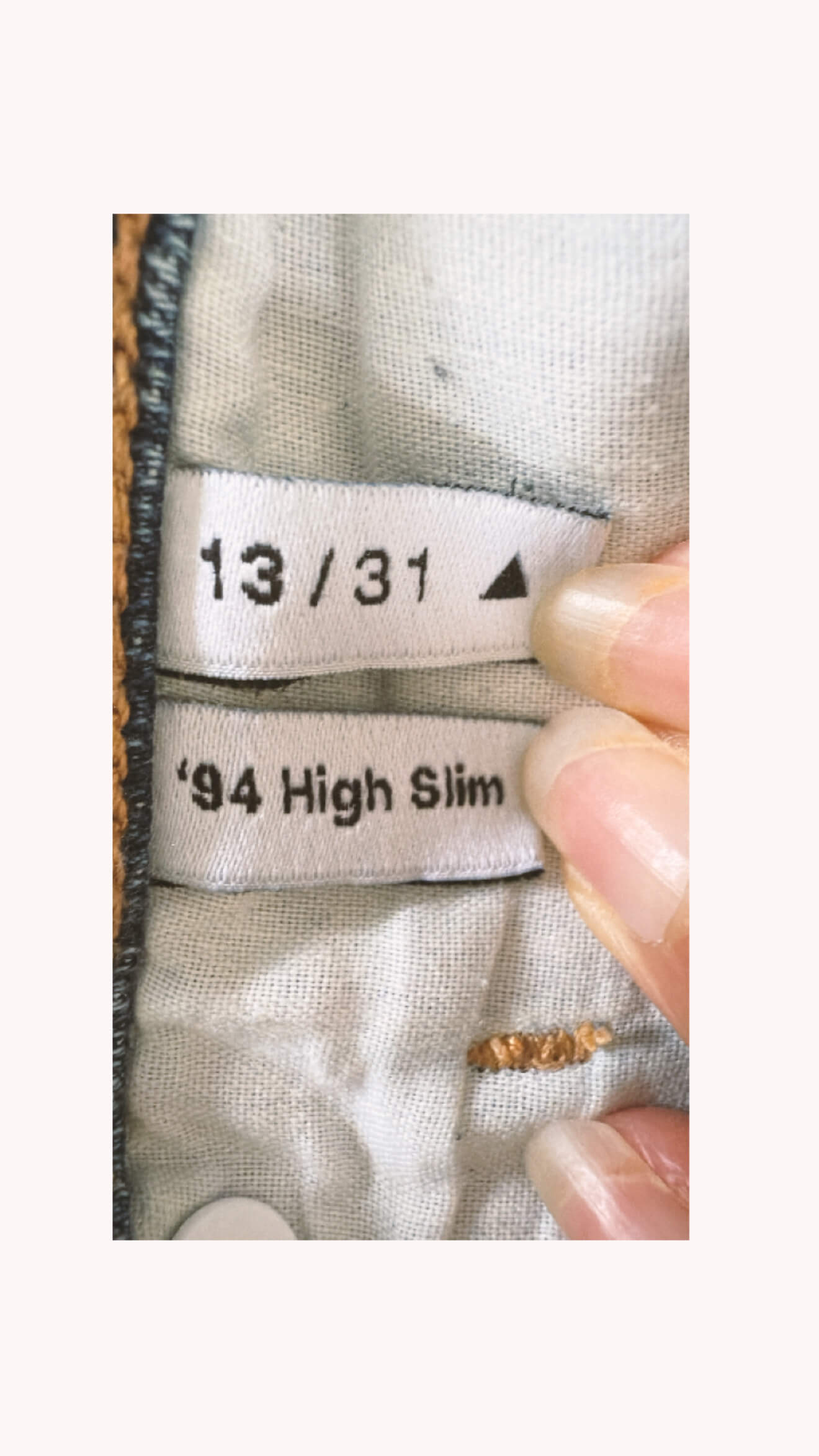 ABRAND '94 High Slim Jeans // Chantell Organic // Size 13/31