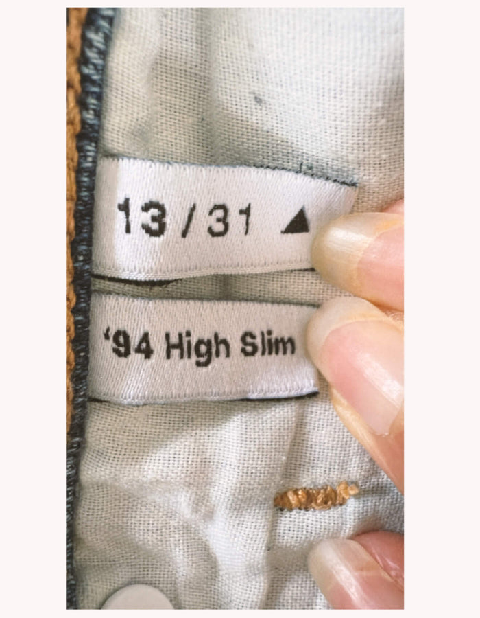 ABRAND '94 High Slim Jeans // Chantell Organic // Size 13/31