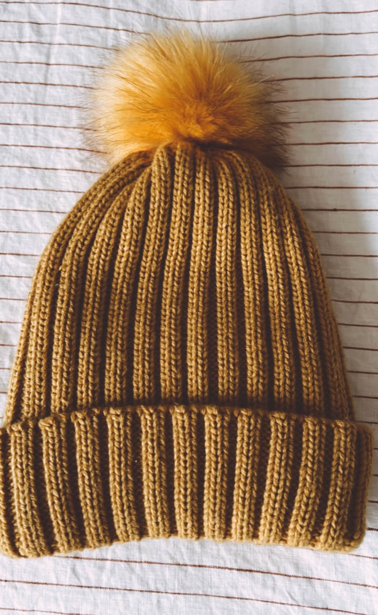 Turmeric Beanie // Free Size