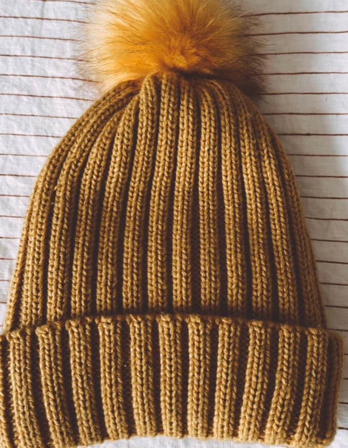 Turmeric Beanie // Free Size