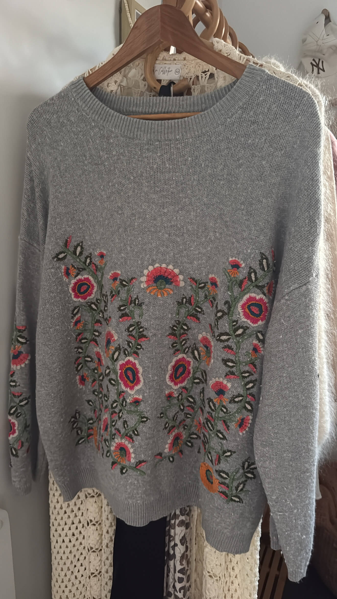 TRELISE COOPER // KILLING ME SOFTLY // FLOWER & SUGAR JERSEY // Large