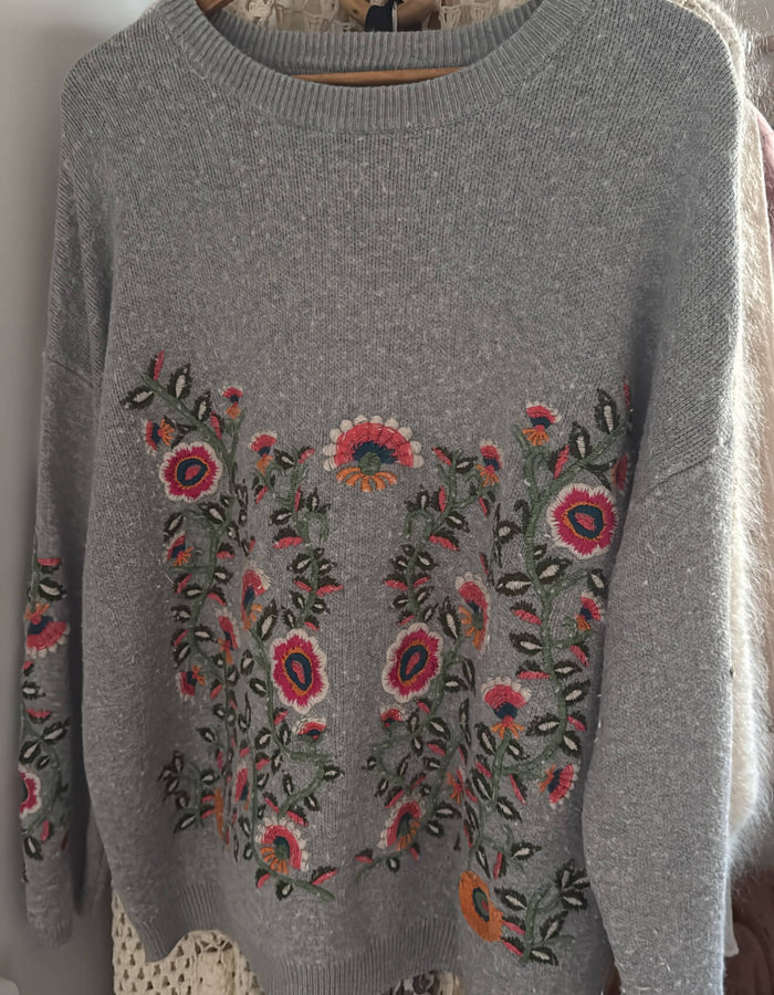 TRELISE COOPER // KILLING ME SOFTLY // FLOWER & SUGAR JERSEY // Large