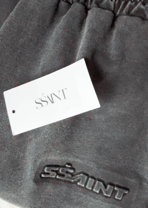 SŚAINT // ACID WASH TRACKPANT // CHARCOAL // XS/S