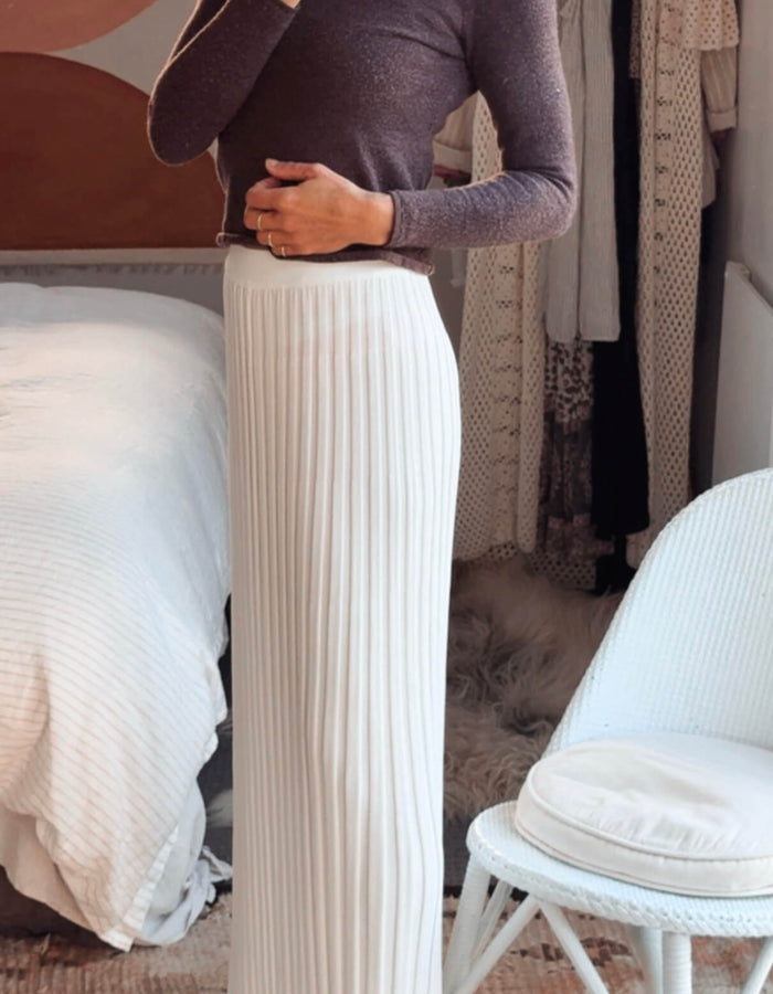 DISSH // Ollie Maxi Skirt // White // Medium