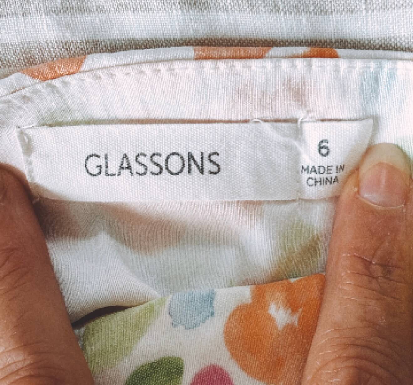 GLASSONS Watercolour Corset // Size 6