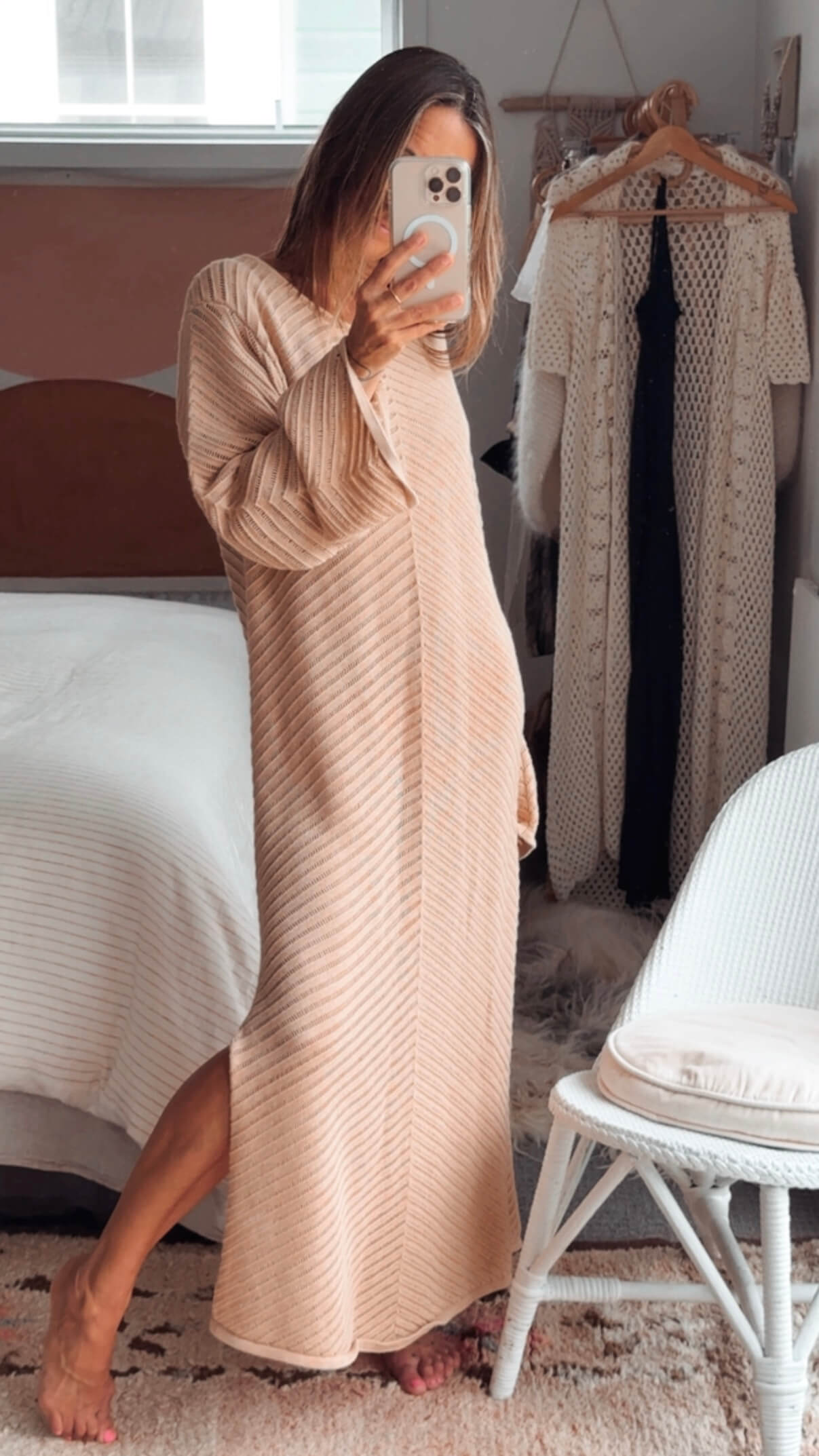 MAURIE AND EVE // Crochet Maxi Dress // Size 12