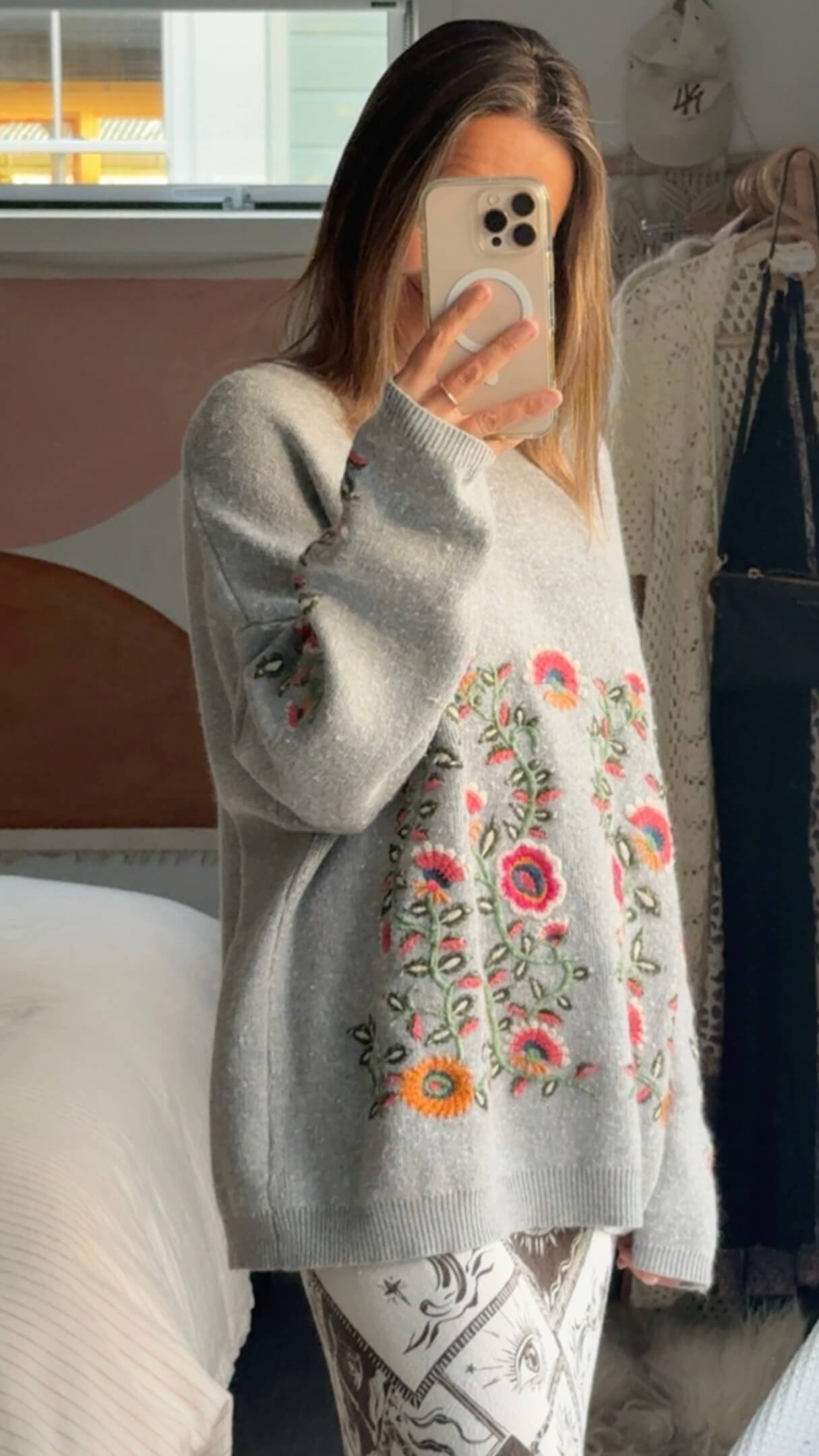 TRELISE COOPER // KILLING ME SOFTLY // FLOWER & SUGAR JERSEY // Large