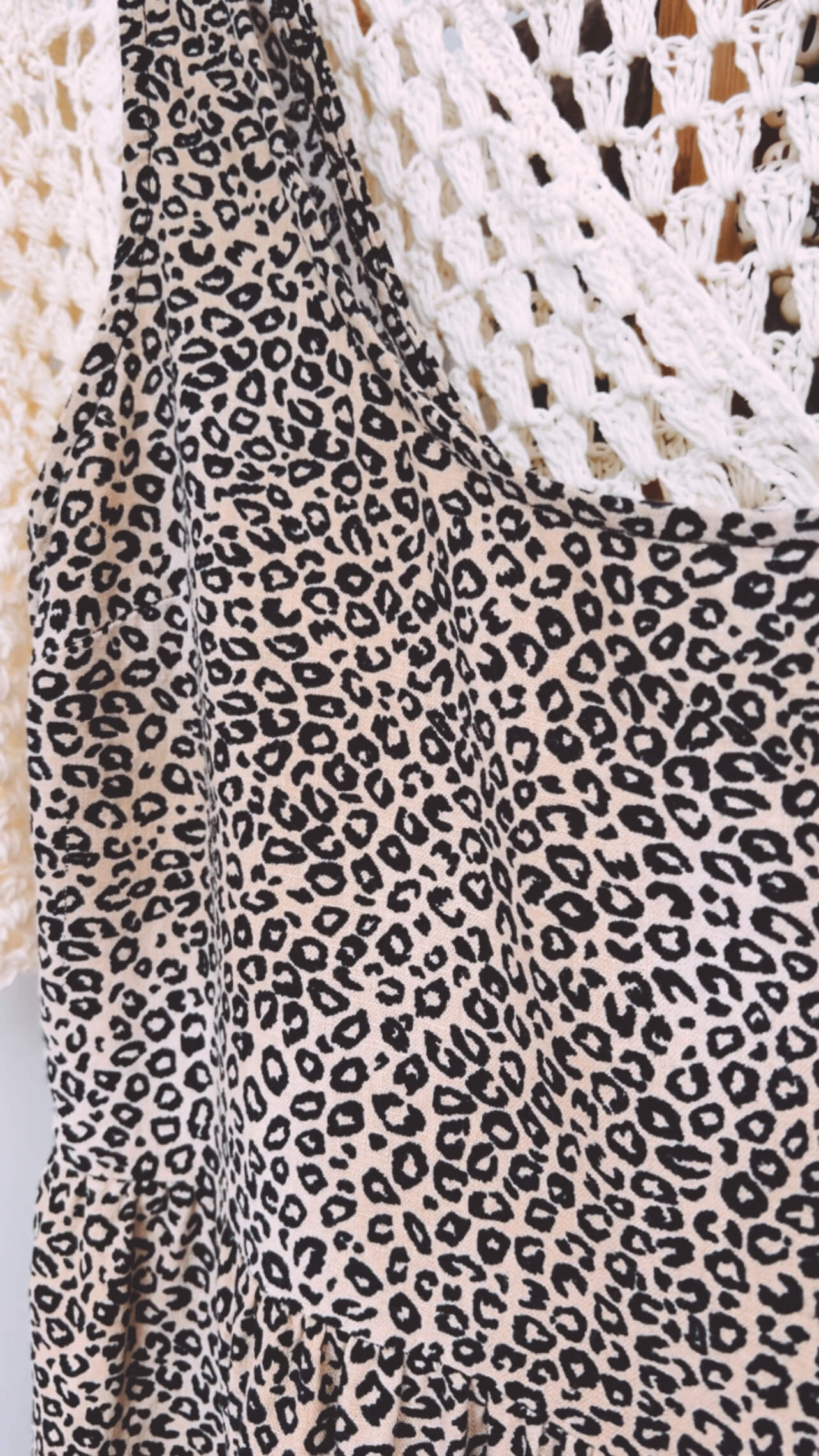 Animal Print Beach Dress // Size 8