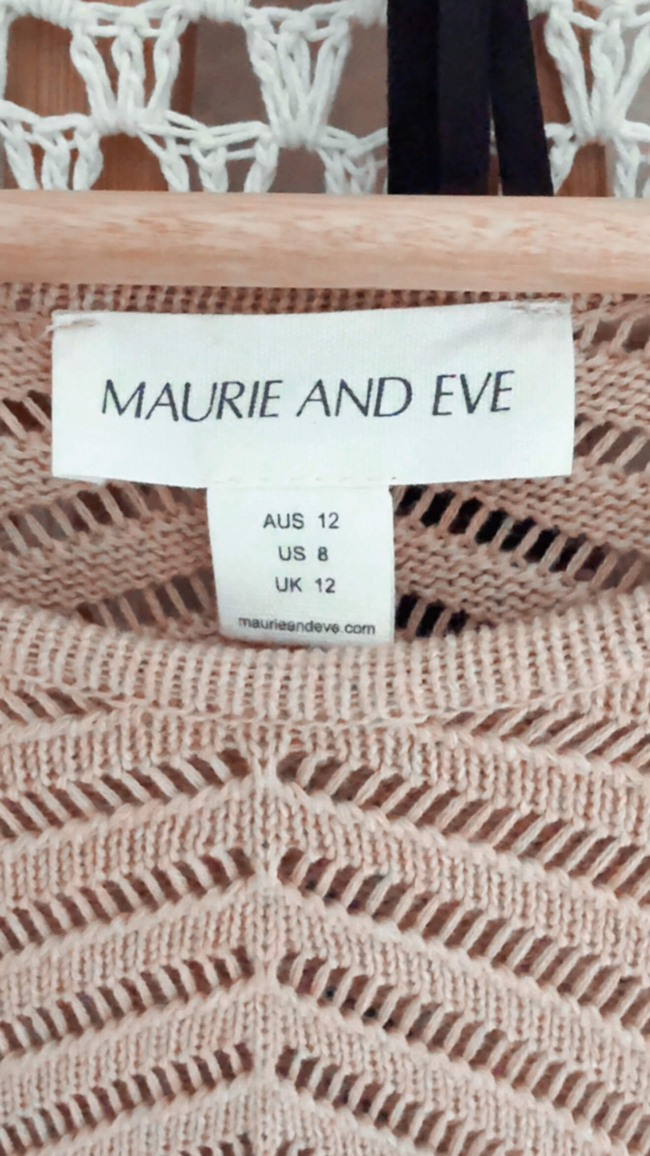 MAURIE AND EVE // Crochet Maxi Dress // Size 12