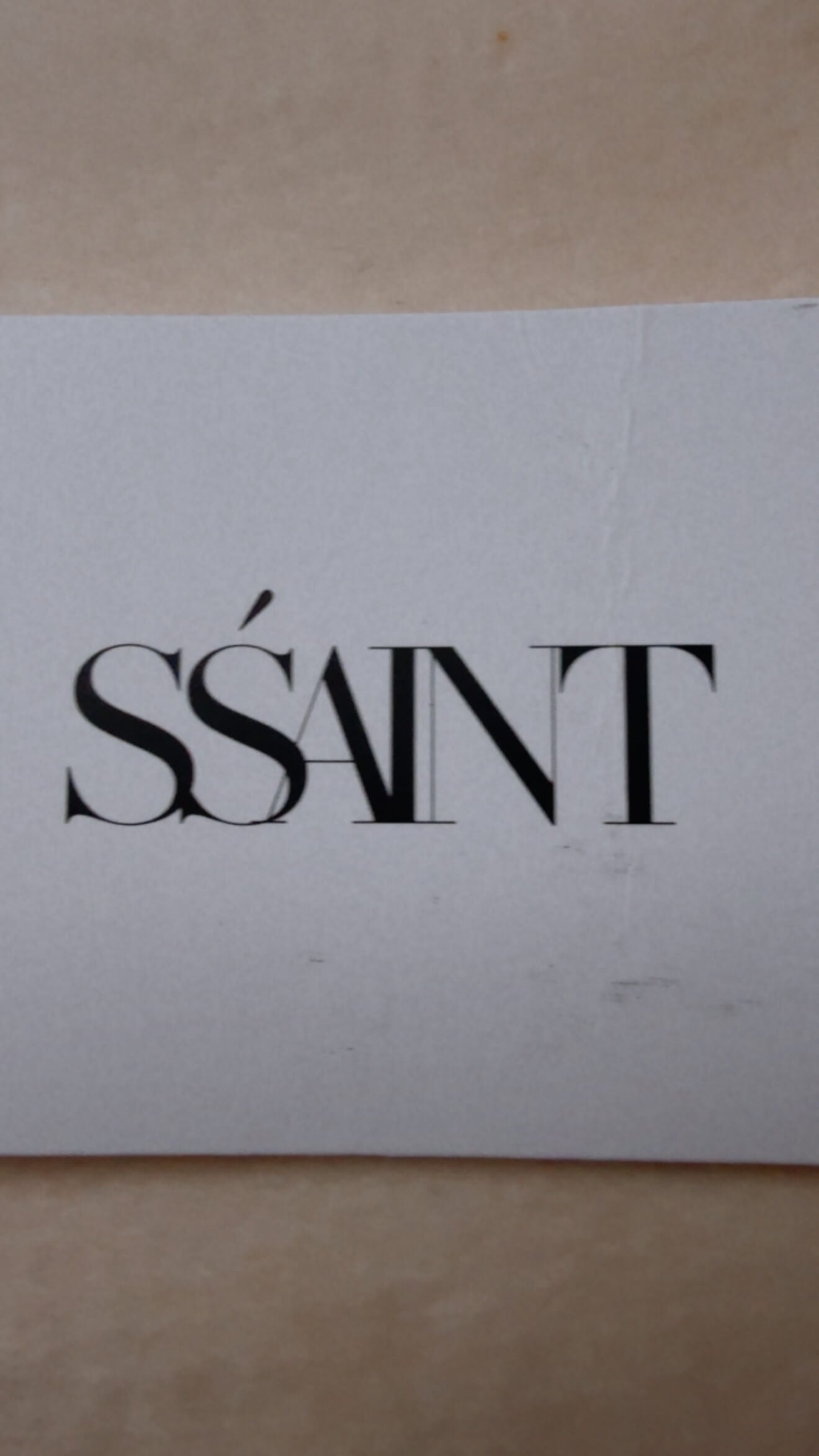 SŚAINT // ACID WASH TRACKPANT // CHARCOAL // XS/S