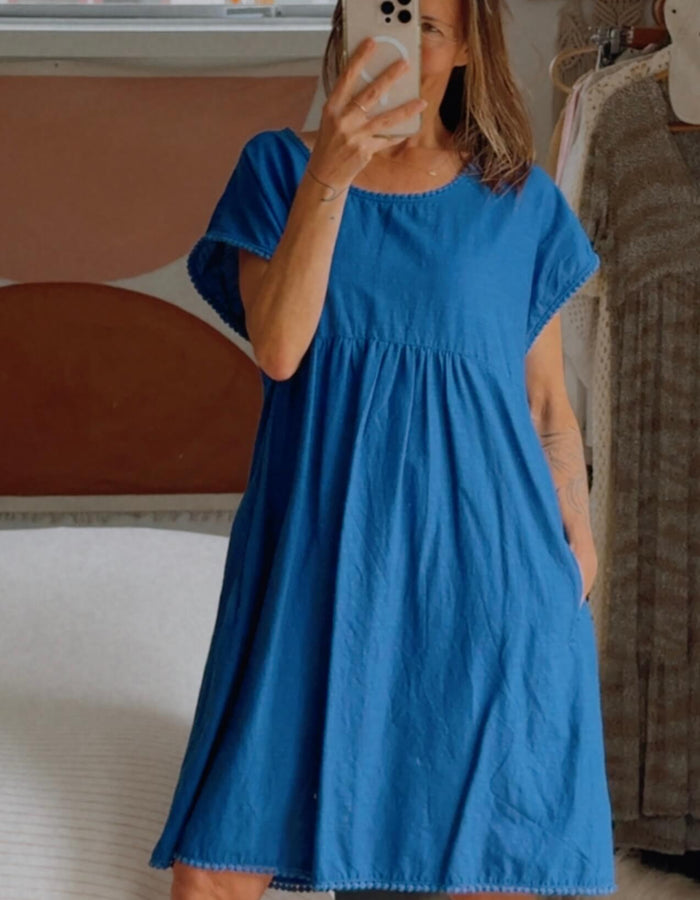 GORMAN //  Bungalow Dress // Royal Blue // Size 14