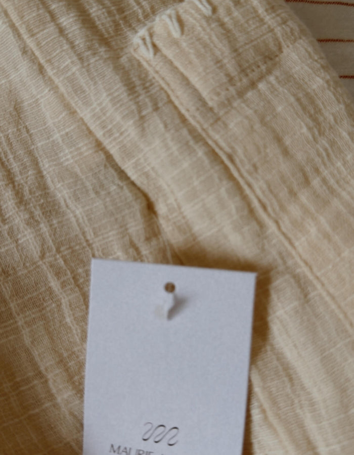 MAURIE & EVE // Palm Horizon Wide Legged Pant // Cream // BNWT // Size 8