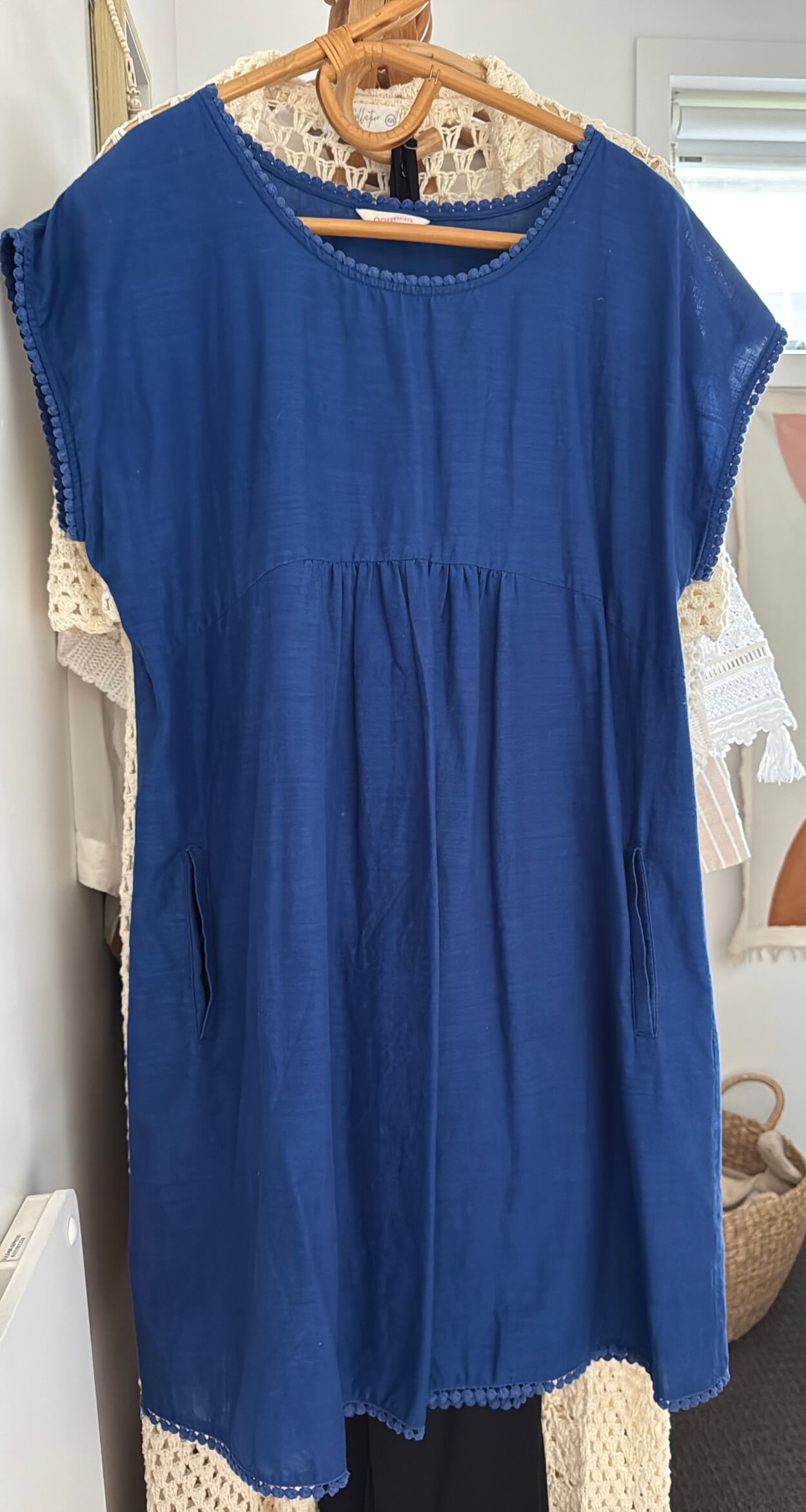 GORMAN //  Bungalow Dress // Royal Blue // Size 14