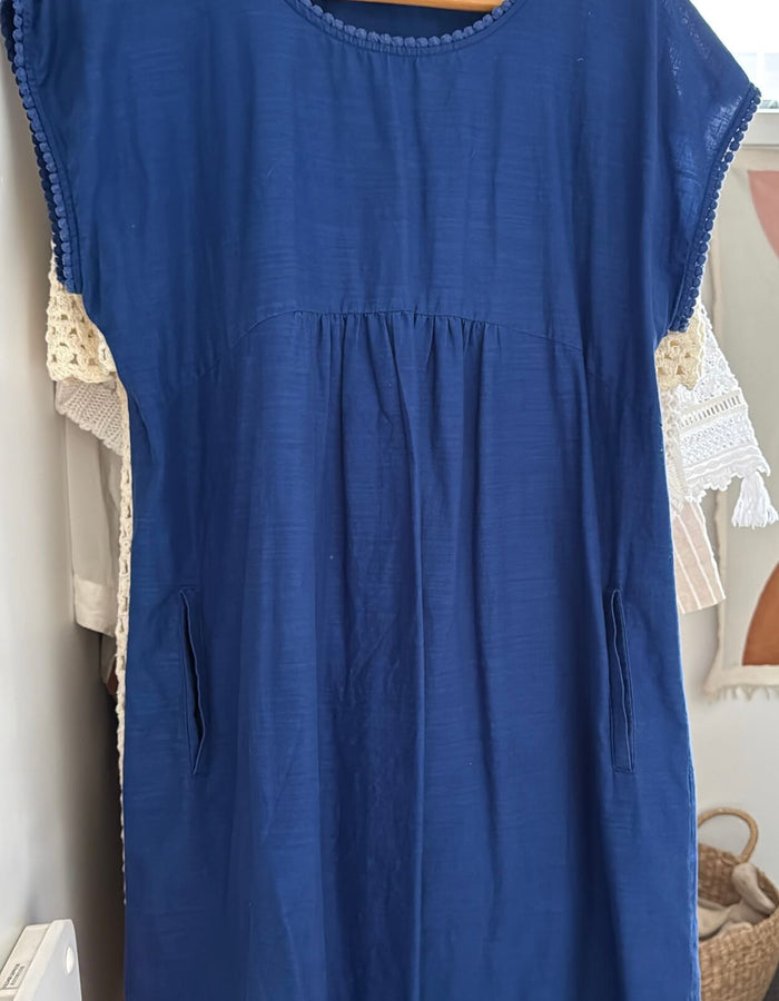 GORMAN //  Bungalow Dress // Royal Blue // Size 14