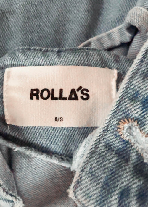 ROLLA'S // Sailor Jumpsuit // Pale Blue Denim // Small (best fit tall size 8)