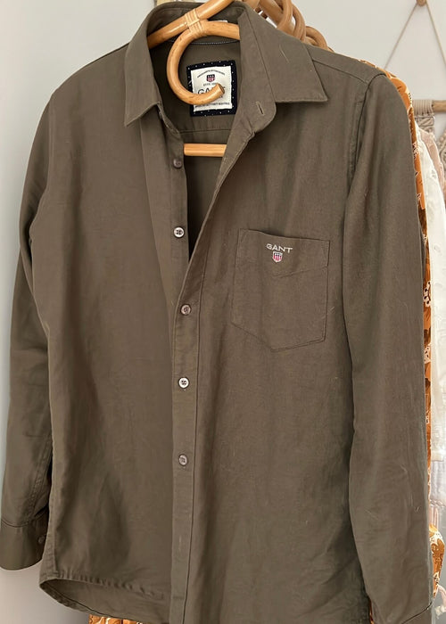 GANT // Khaki Green Shirt // Medium
