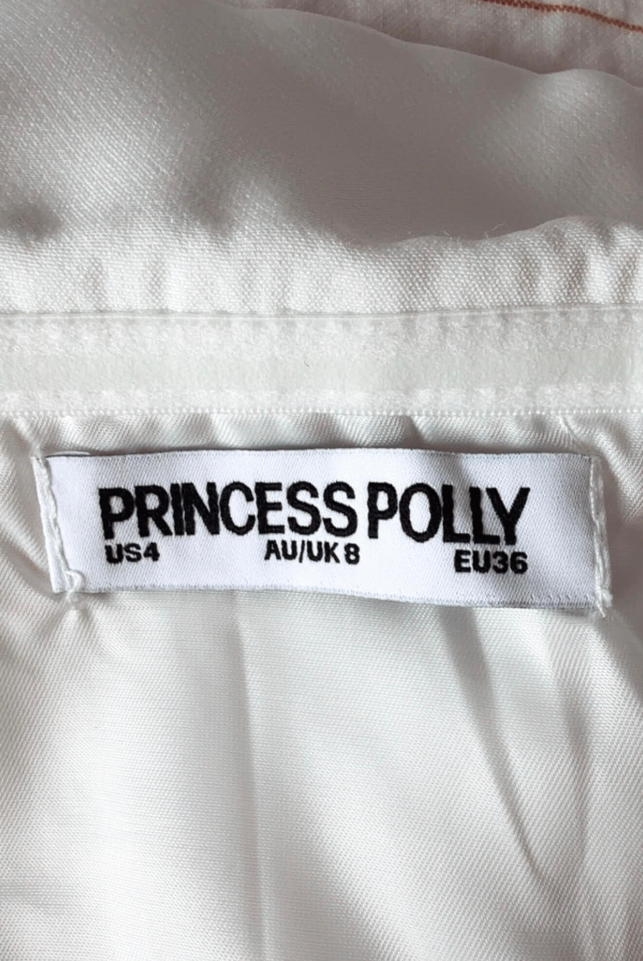 PRINCESS POLLY // Change It Up Strapless Top // White // S/M