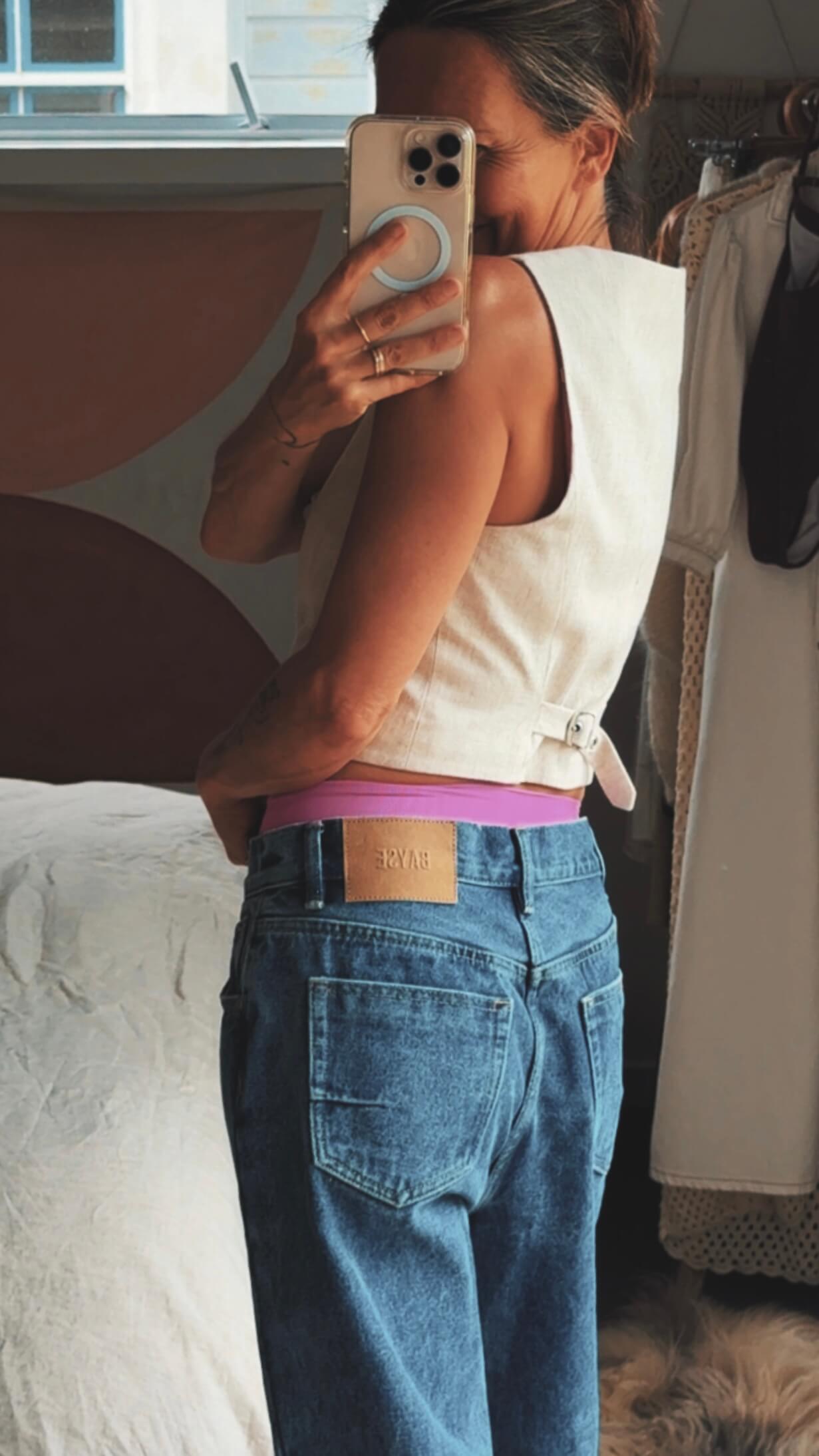 BAYSE // Perry Denim Jeans // Denver Blue // Size 7 - best fit NZ Size 10