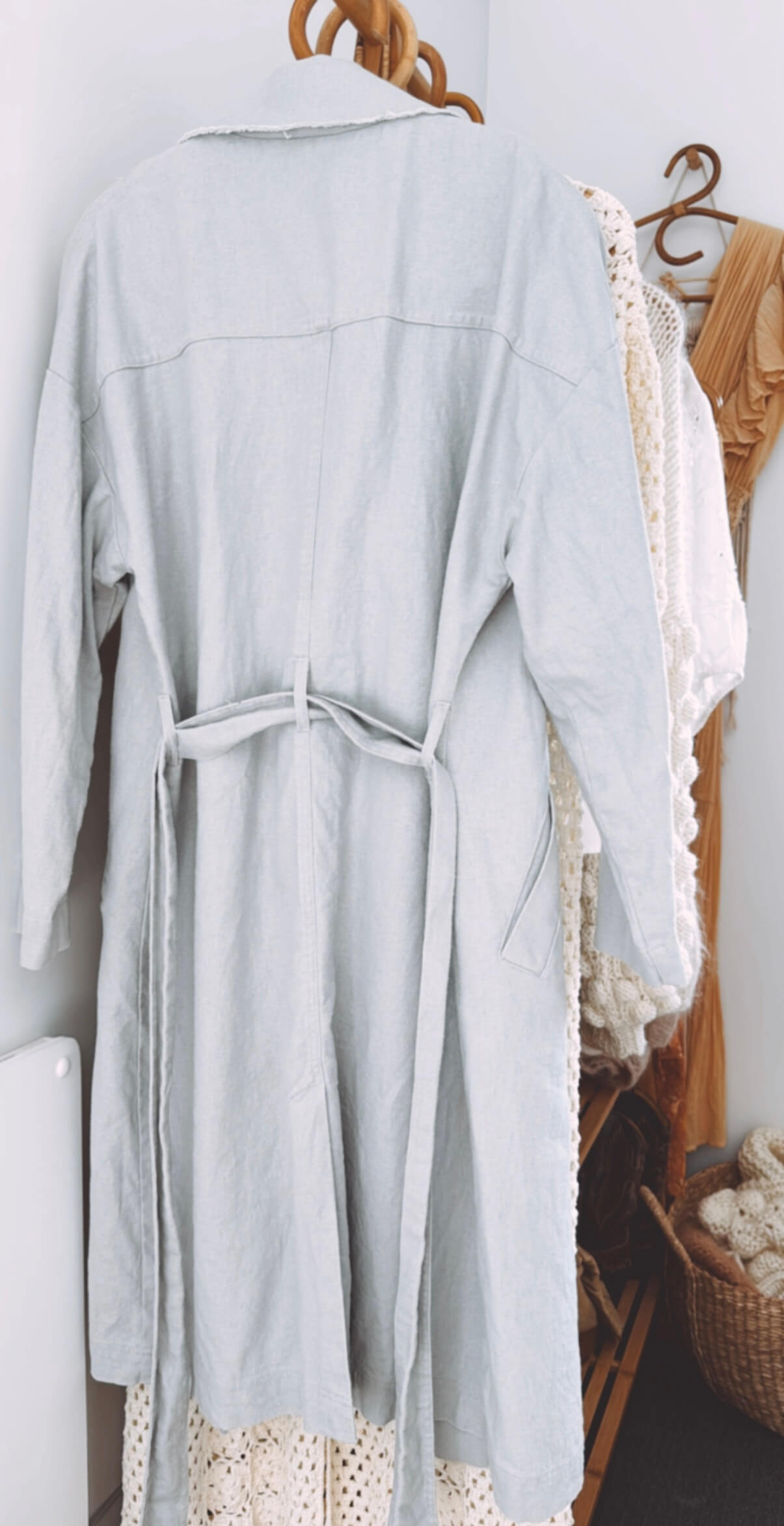 MAX Linen Coat // Size 12