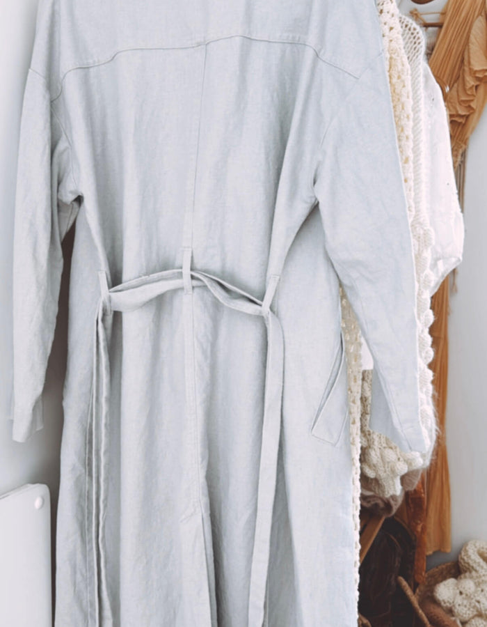 MAX Linen Coat // Size 12