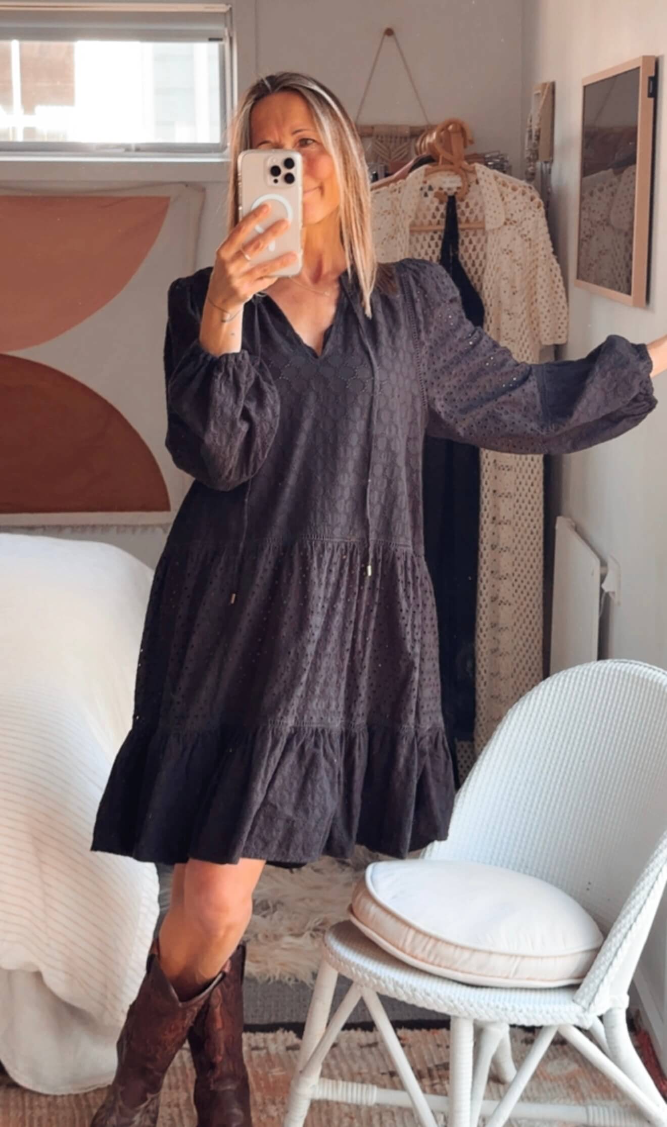 DECJUBA // Keely Broderie Dress // Large