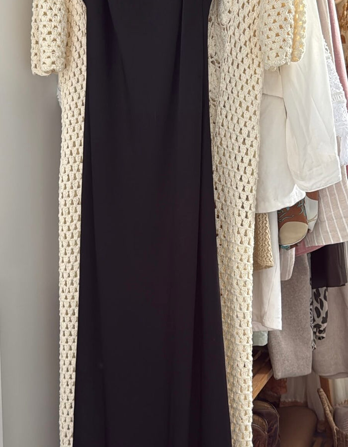 GLASSONS // Satin Slip Dress // Black // Size 10