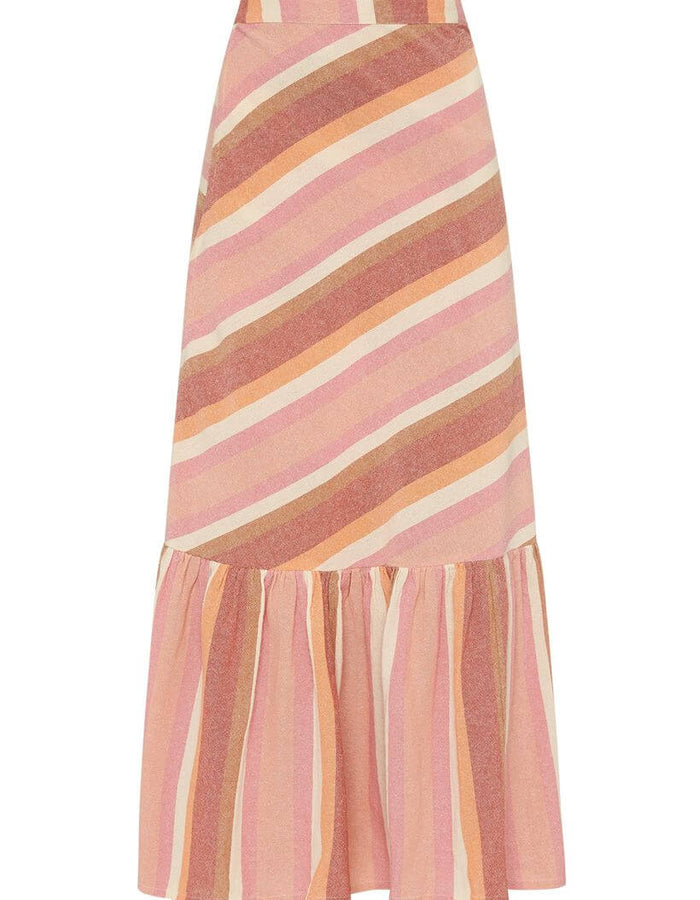 Spell & The Gypsy Collective Carnival Wrap Skirt // Sherbert Stripe // Medium