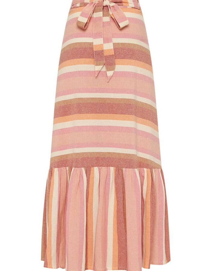 Spell & The Gypsy Collective Carnival Wrap Skirt // Sherbert Stripe // Medium